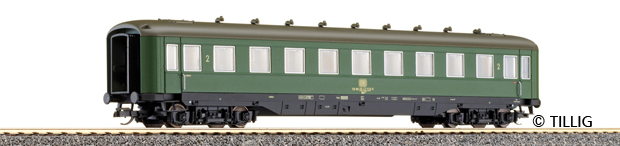 Passenger car 2nd class<br /><a href='images/pictures/Tillig/16941.jpg' target='_blank'>Full size image</a>